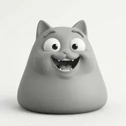 Joyful Cat Expression