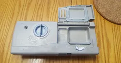 Kenmore Whirlpool Dishwasher Detergent Dispenser Assembly 9744542 Release Latch