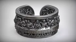 Leonardo The Last Supper Jesus Ring