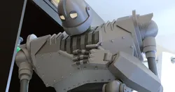 Massive Iron Giant and Hogarth
