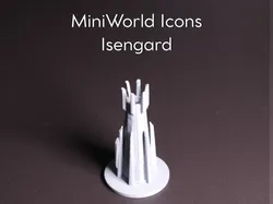 MiniWorld Icons - Isengard - Free 3D Print Model