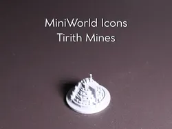 MiniWorld Icons - Tirith Mines - Free 3D Print Model