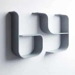 Modern Wall Mount Holding Shelf for Home Organization