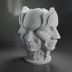 "Omnipresent" vase