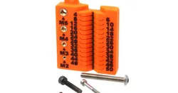 Quickly Measure & Sort M2, M3, M4, & M5 Metric Screws up to 50mm Long