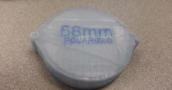 RocketFish 58mm Polarized Lens Case - No Screws or Magnets