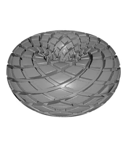 Rodin Coil Torus .STL | 2 inch 50mm. x 23mm. Diameter Coil | 3D File STL  | iToroid Vortex Wave