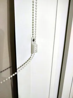 Roll curtain ball chain bracket