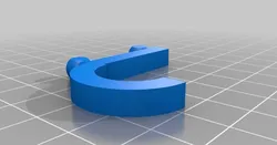 Round Hook 6mm for Pegboard
