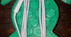 Sea Turtle Earbud Headphone Wrapper