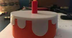 Simplistic Cake (Multicolor/Multimaterial)