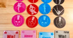 SKULL and Grils Board Game