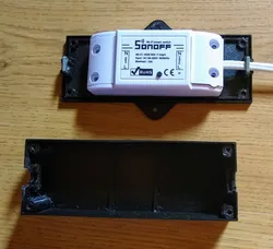 Sonoff Basic outdoor box cover