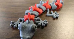 Spiked Lizard (High Resolution/ Dual-Extrusion Remixes)