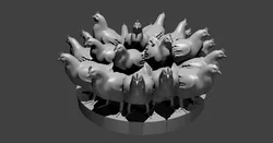SWARM OF CHICKENS