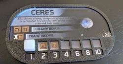 Terraforming Mars - Colonies Faceplate