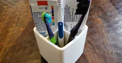 Toothbrush / Toothpaste Holder Version 2