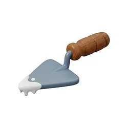 Toy Trowel with Putty