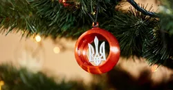 Tryzub Insert for a Snap Fit Ornament