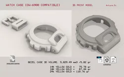 Watch case compatible with DW-6900
