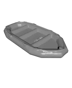 1/72 Scale 10 Person Inflatable Landing Boat.stl
