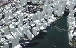 3D City Model of city of Miami  3D model