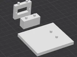 3D printer bestanden | 3MF | Servo Motor Holder Stackable
