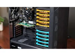 5-Bay 3.5" Hard DriveCage for 120mm Fan Mount