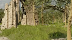Architectural Garden Ruins 3D model