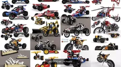 Big LEGO set 3D Model Pack