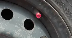Car tire - bike cap