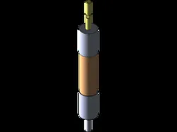 Circular Pneumatic Cylinder (Double Acting - Double Rod) 16x6x12.5 mm