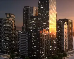 City Block Type B10 3D model