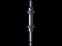 Double Acting Pneumatic Cylinder (With Double Rod) 16x8x47 mm