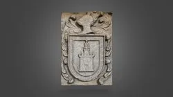 Escudo, C/ San Roque, Piña de Campos