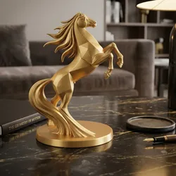 Gratis Sculptures & Artworks STL indir - stallion  - ABDULLAH ALAN