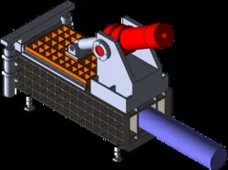 Hydraulically Operated Scrap Iron Baler