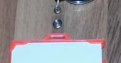ID Card holder - horizontal