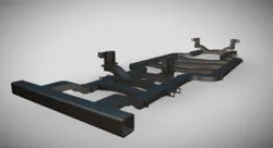LADDER FRAME CHASSIS WITH MOUNTING