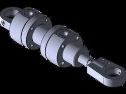 Mill Type Hydraulic Cylinder(With Rear , Front Flange Fixed) 40x25x20mm