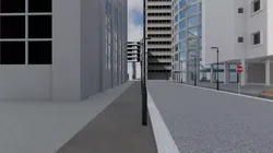 Modern Urban Architecture Overview 3D model