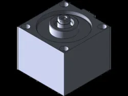 Pneumatic Cylinder (Square Shape) 100x25x50.25 mm