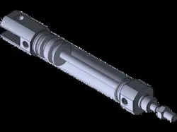 Pneumatic Cylinder (Square Shape) 16x5x55 mm
