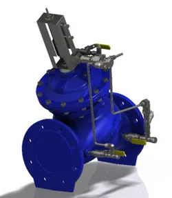 Pressure Management Valve Flow Compensated Pressure Reducing Valve