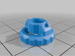 Rubber semi flat performance tip