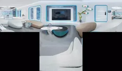 Science Fiction Indoor Home Furnishings 3D model