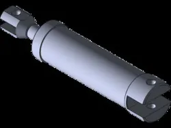 Single Acting Pneumatic Cylinder (Threaded Connection - Spring Return) 50x20x101mm