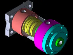 Special Hydraulic Cylinder(Threaded Type) 80x40x50 mm