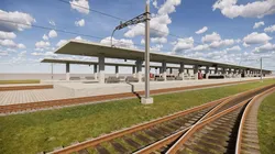 Train Station 3D model
