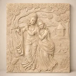 VenuSaadhya Eternal Flute Embrace 3D print model